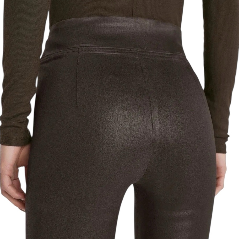 Frame Jersey Crop High Rise Mini-Boot Coated Crop Pants 29” - Picture 7 of 11